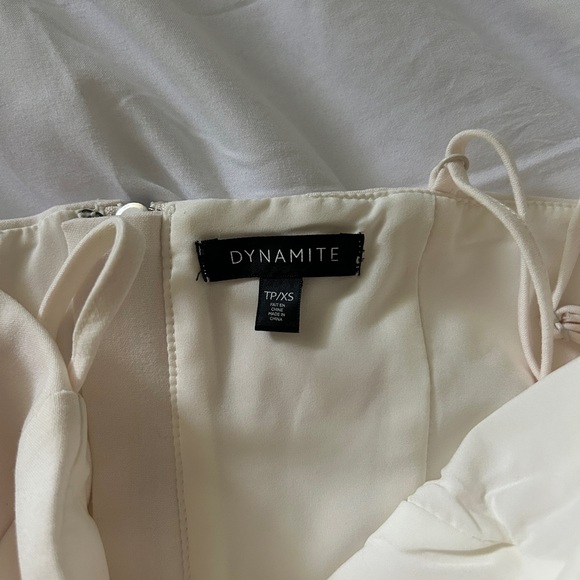 Dynamite Cream Sleeveless Bustier Camisole - Picture 3 of 3